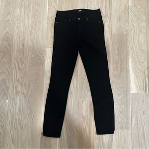 Paige Verduga Ankle Jeans - Black